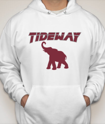 TIDEWAY HOODIE -- WHITE